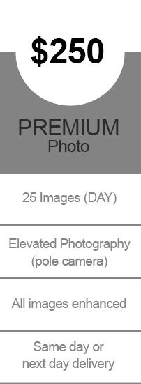 Premium photo package - $250